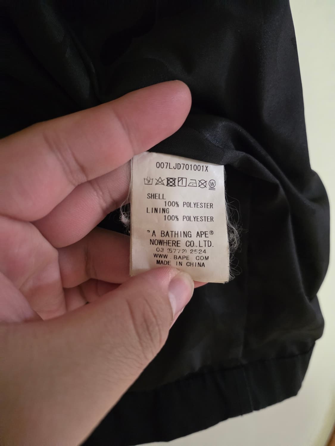 [L] 베이프 미스터베이프 빅사루 코치 자켓 상품이미지7