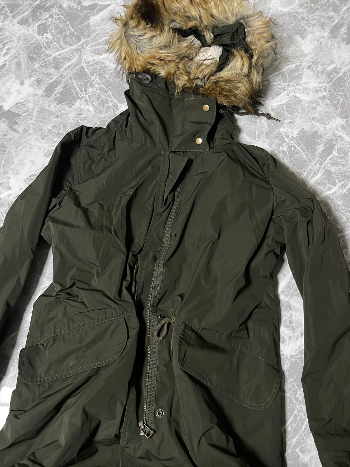 fur long jacket 상품이미지3