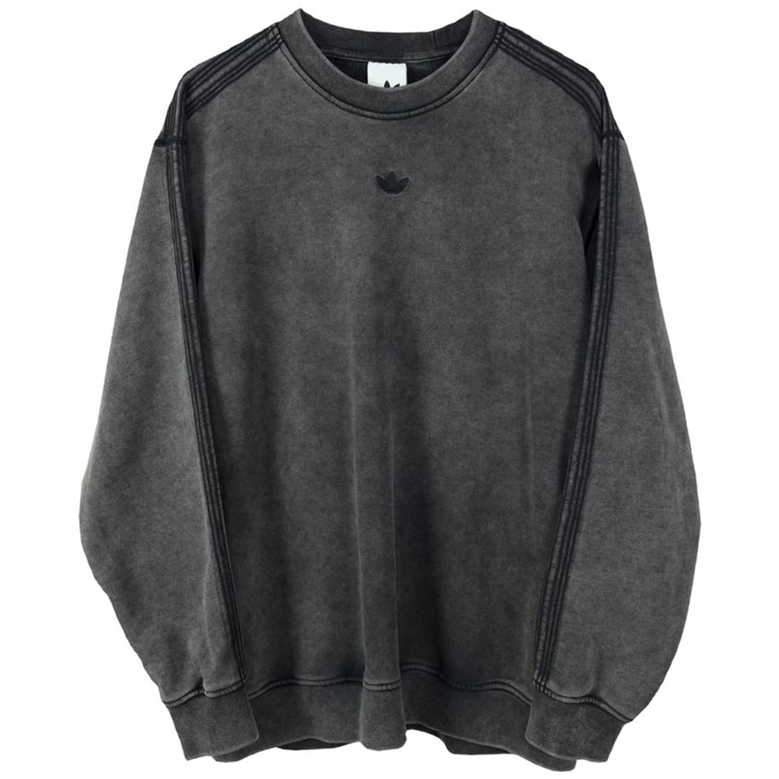 [아디다스] 로고 자수 삼선 빈티지 워시드 오버핏 맨투맨 M19513 상품이미지2