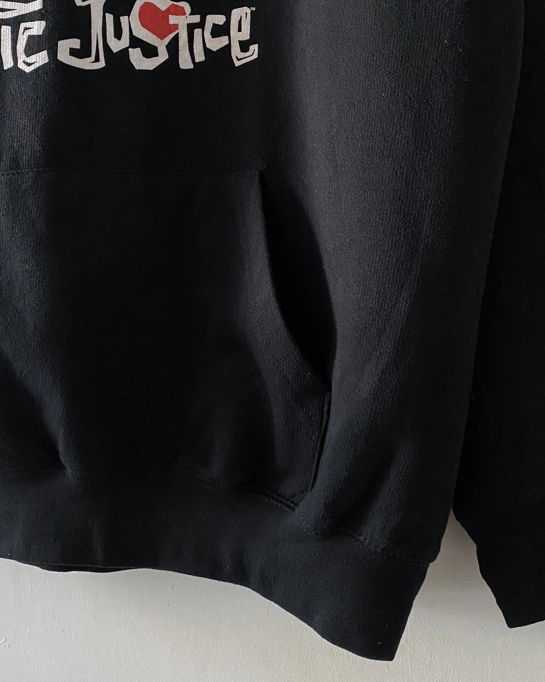 Poetic Justice 2pac 블랙 후드티 상품이미지5