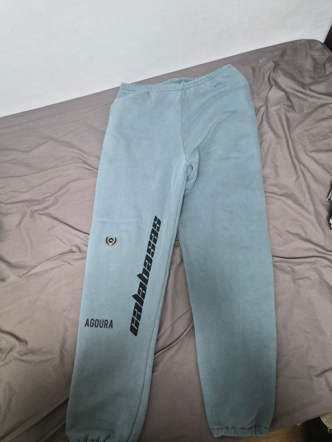 이지시즌 칼라바사스 스웻팬츠 블루 상품이미지1