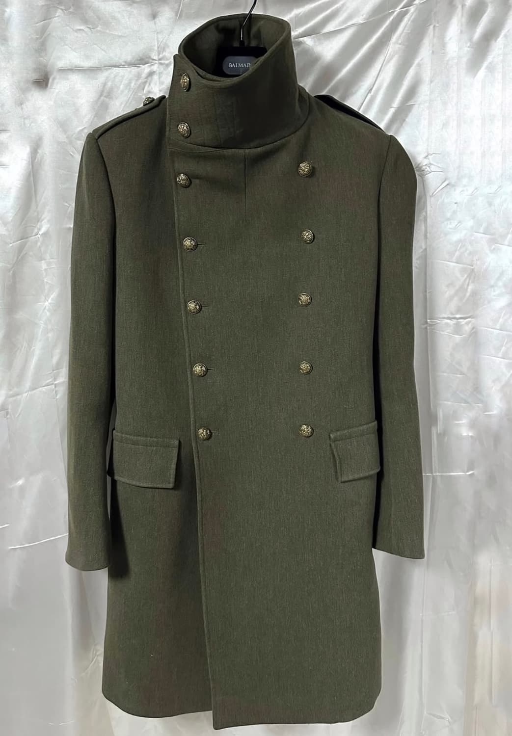 발망 FW11 LOOK1 데카르넹 밀리터리 코트 상품이미지4