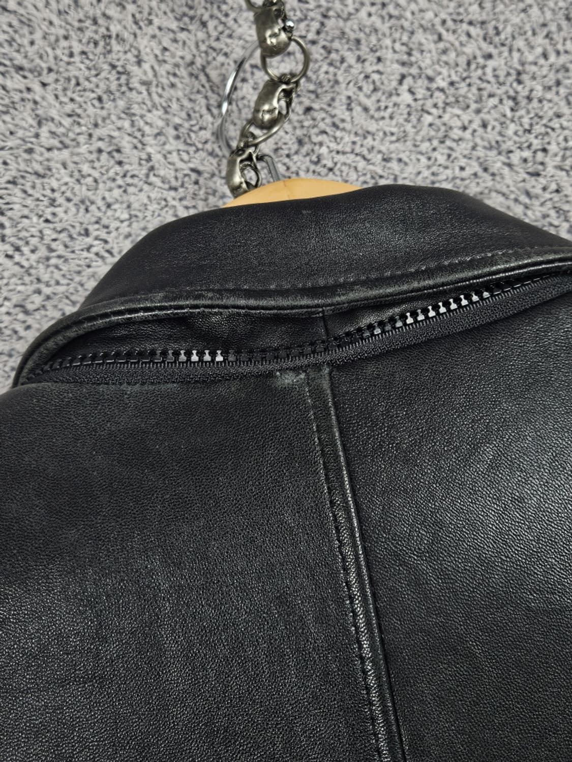 더 올 아메리칸 컬렉션 레더 더플 코트 ( L ) / 10483 상품이미지10