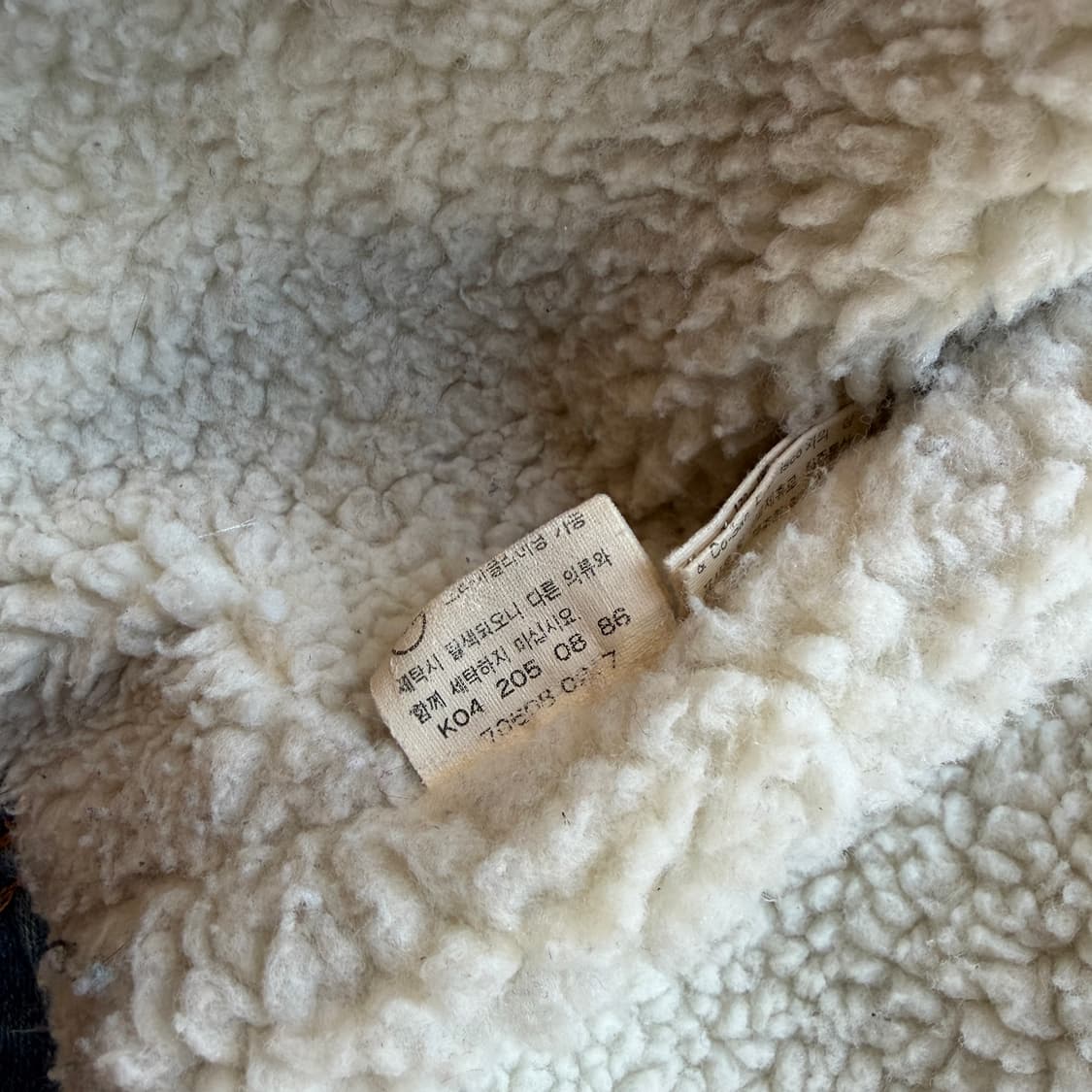 80s 리바이스 오렌지탭 쉐르파 자켓 상품이미지8