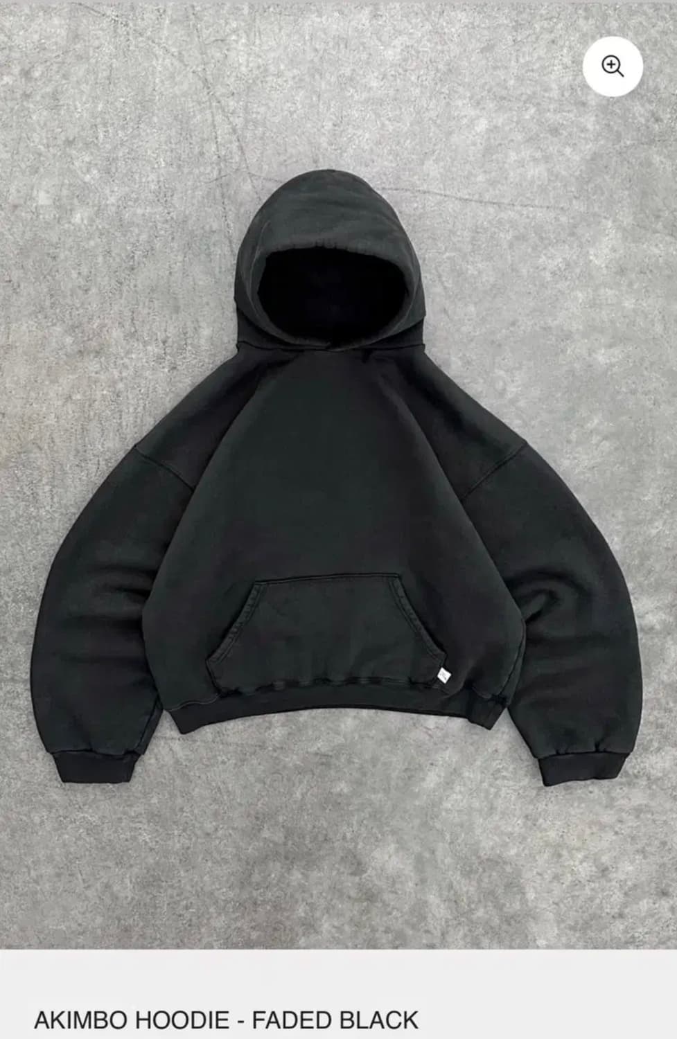 아킴보 후드 블랙 L -> M 교환 상품이미지1