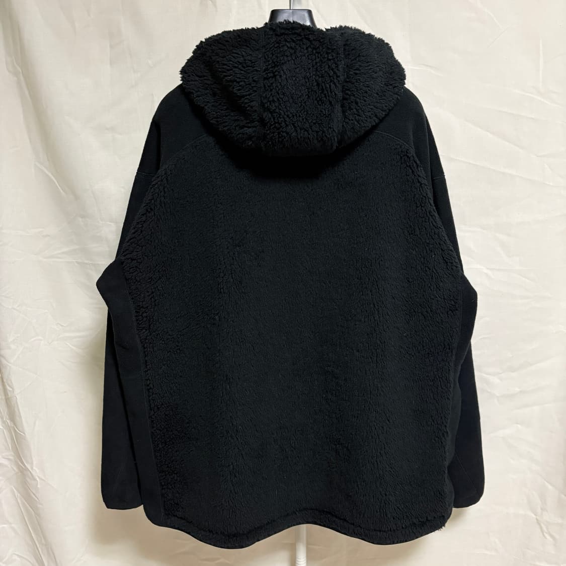 유니클로 X 화이트마운티니어링 플리스 후드 집업 / 블랙, XL 상품이미지7