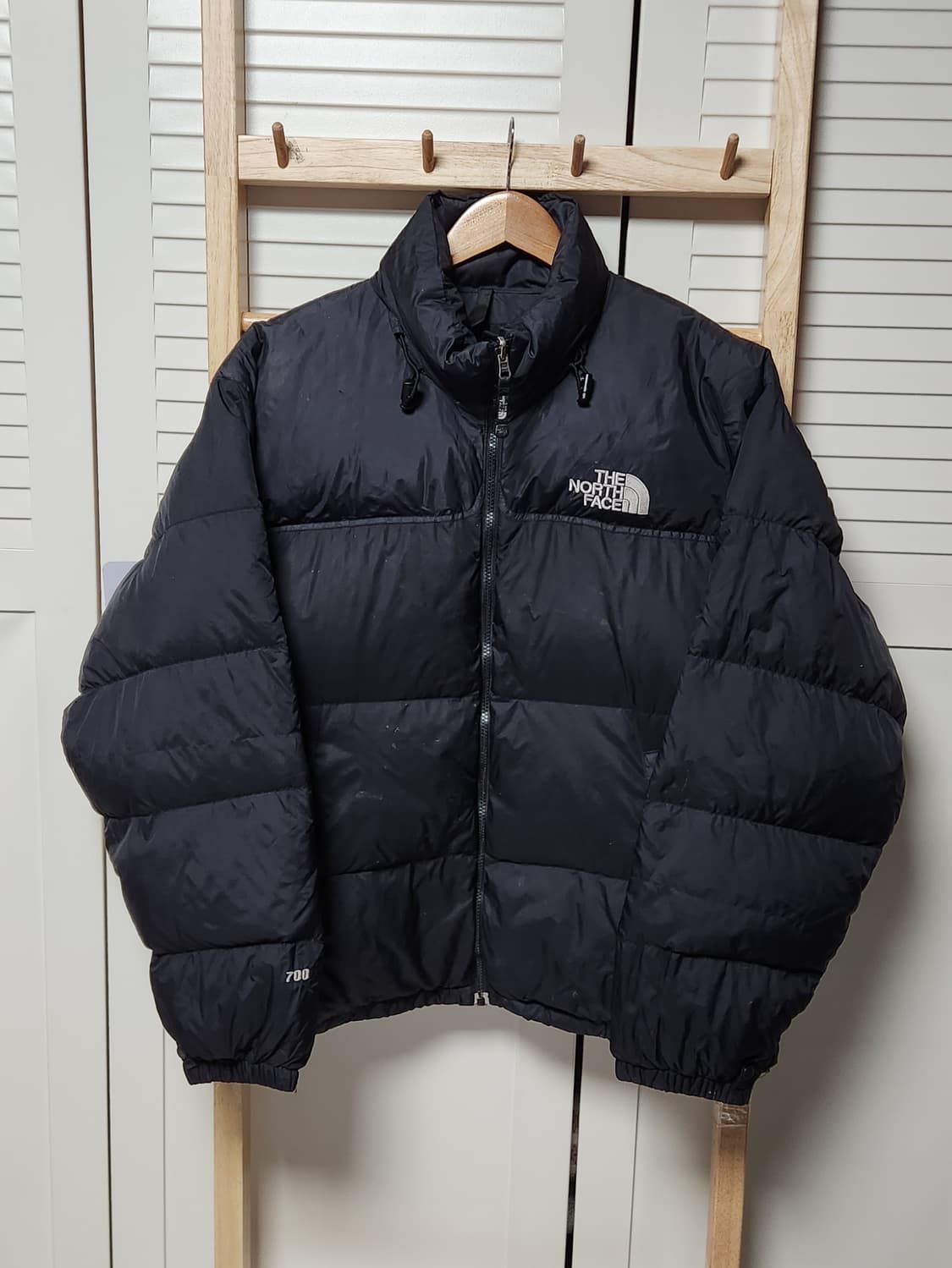 노스페이스 700 눕시 블랙 패딩 자켓 상품이미지1