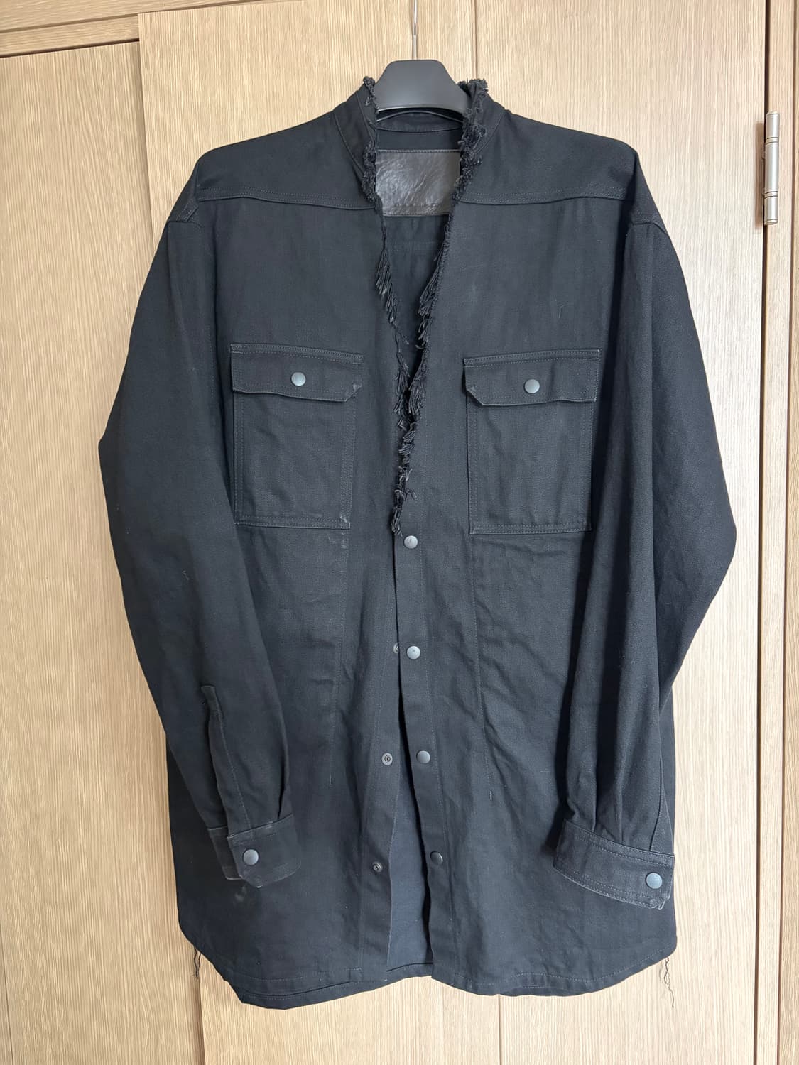 릭오웬스 점보 컷아웃 아우터셔츠 상품이미지2