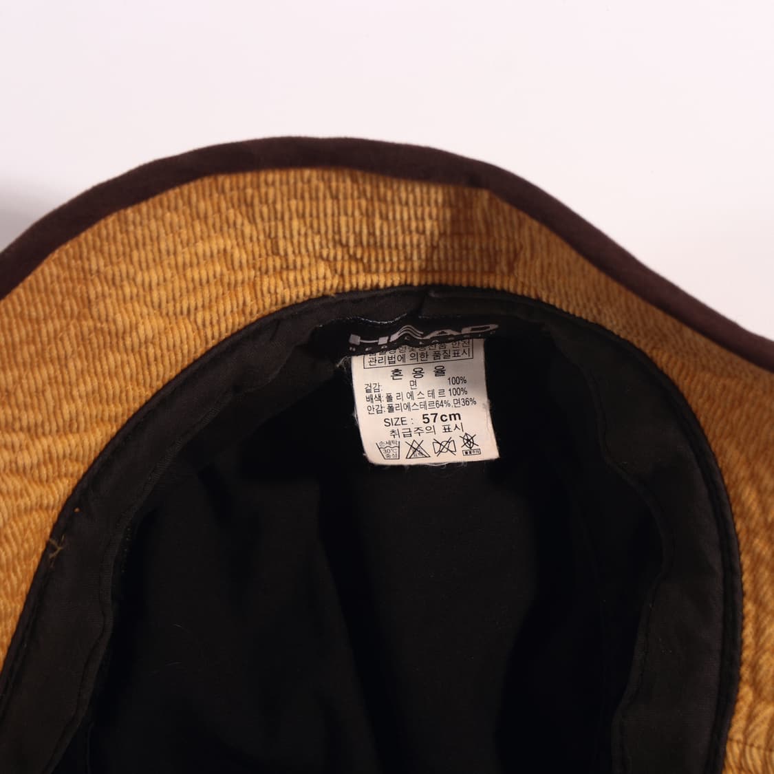 head 코듀로이 버킷햇 B480 상품이미지6