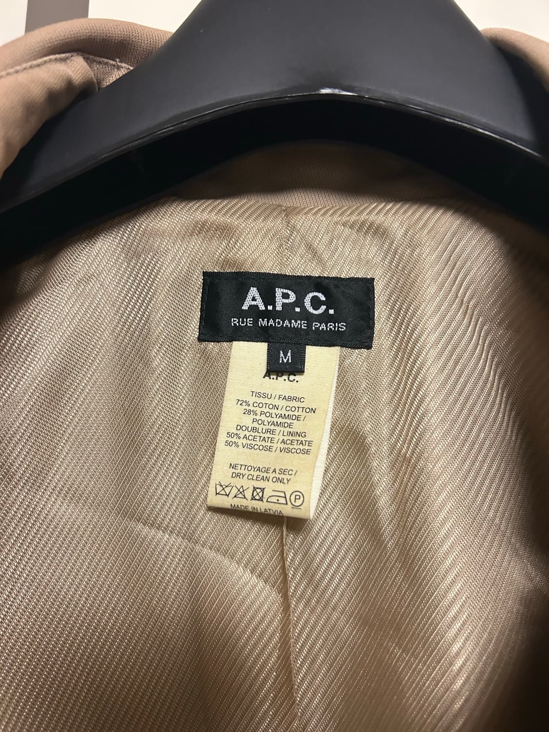 아페쎄 트렌치코트m 상품이미지3