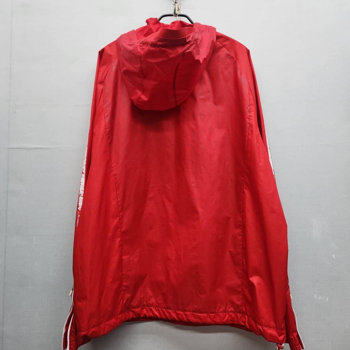 아디다스 리버플 로고 스트링 후드 바람막이 105(XL) 상품이미지4