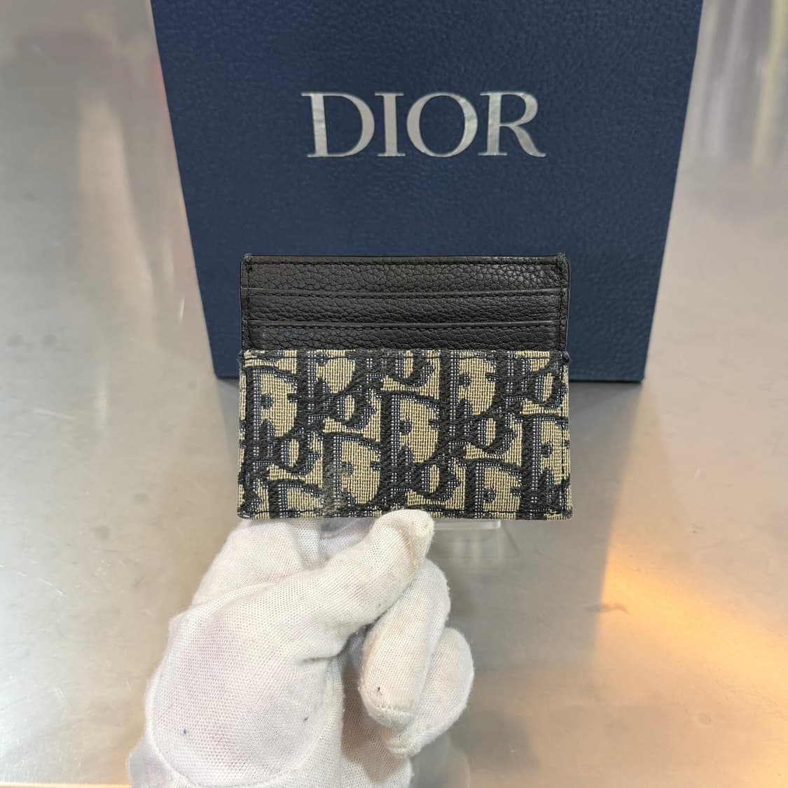 [리오브] 디올 오블리크 자카드 카드지갑 상품이미지3