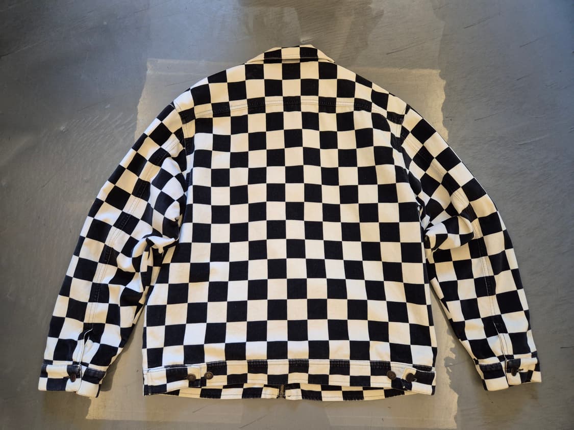20aw 슈프림 체커보드 벨벳 워크자켓 상품이미지2