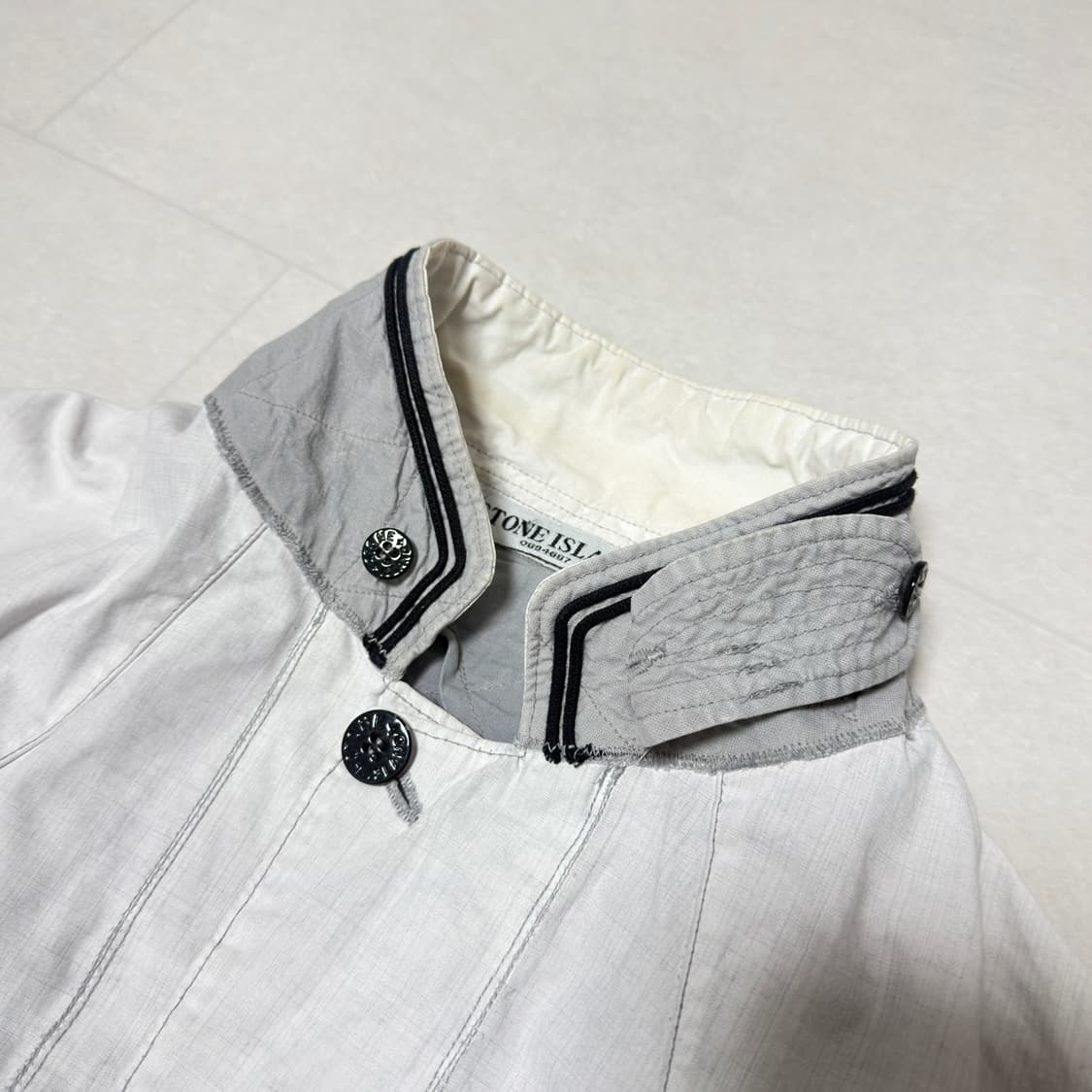 [레어, XL] 06aw 스톤아일랜드 리노 레지나토 사파리 자켓 상품이미지4