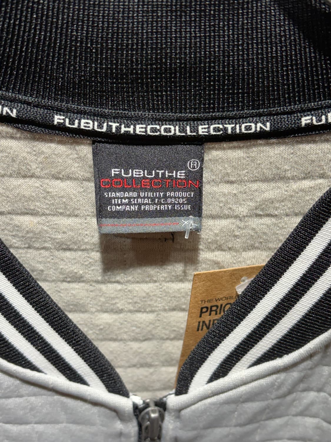 XL 푸부 퀼팅 패턴 트랙 블루종 상품이미지6