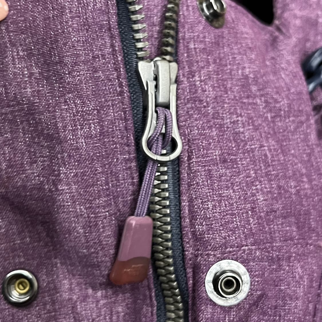 [정품/90] 노스페이스 퍼플 후드 바람막이 자켓 b10 상품이미지8