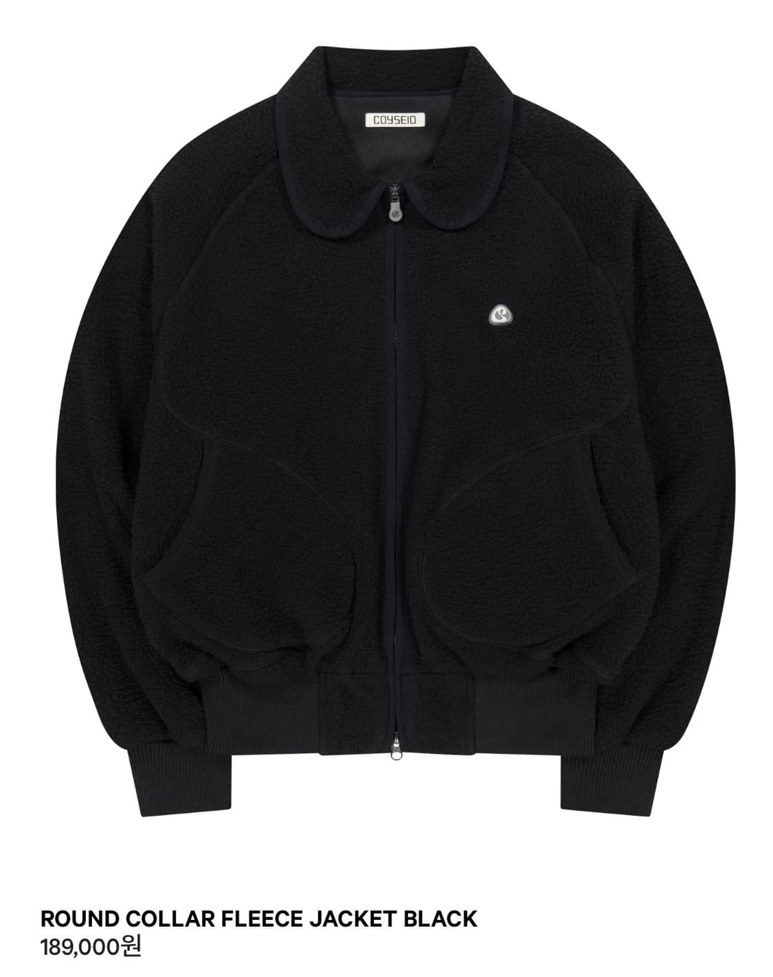 코이세이오 플리스 블랙 상품이미지1