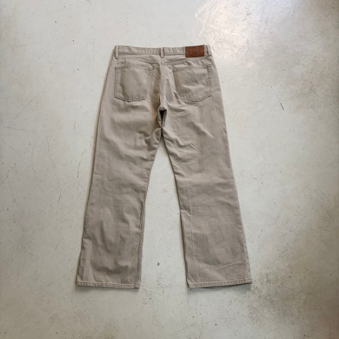 에디바우어 빈티지 부츠컷 코튼팬츠 34x30 상품이미지9