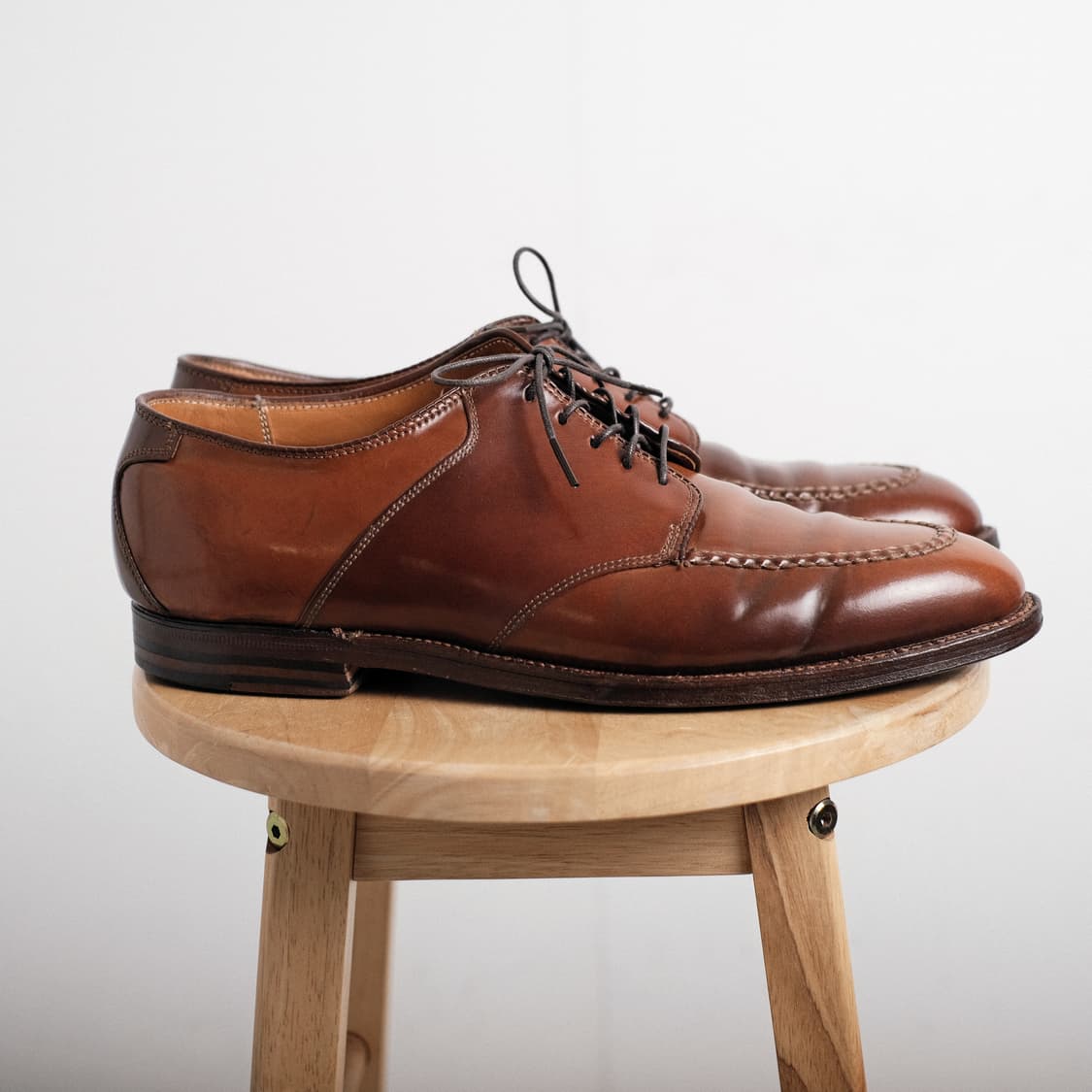 알든 99358 10D 위스키&마호가니 쉘 코도반 새들슈즈 상품이미지6