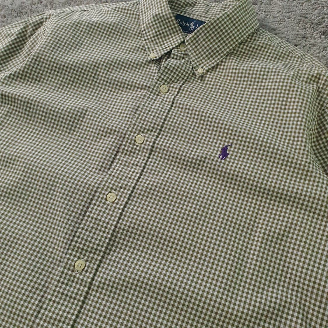 [무료배송] RALPH LAUREN 체크 긴팔 셔츠 상품이미지4