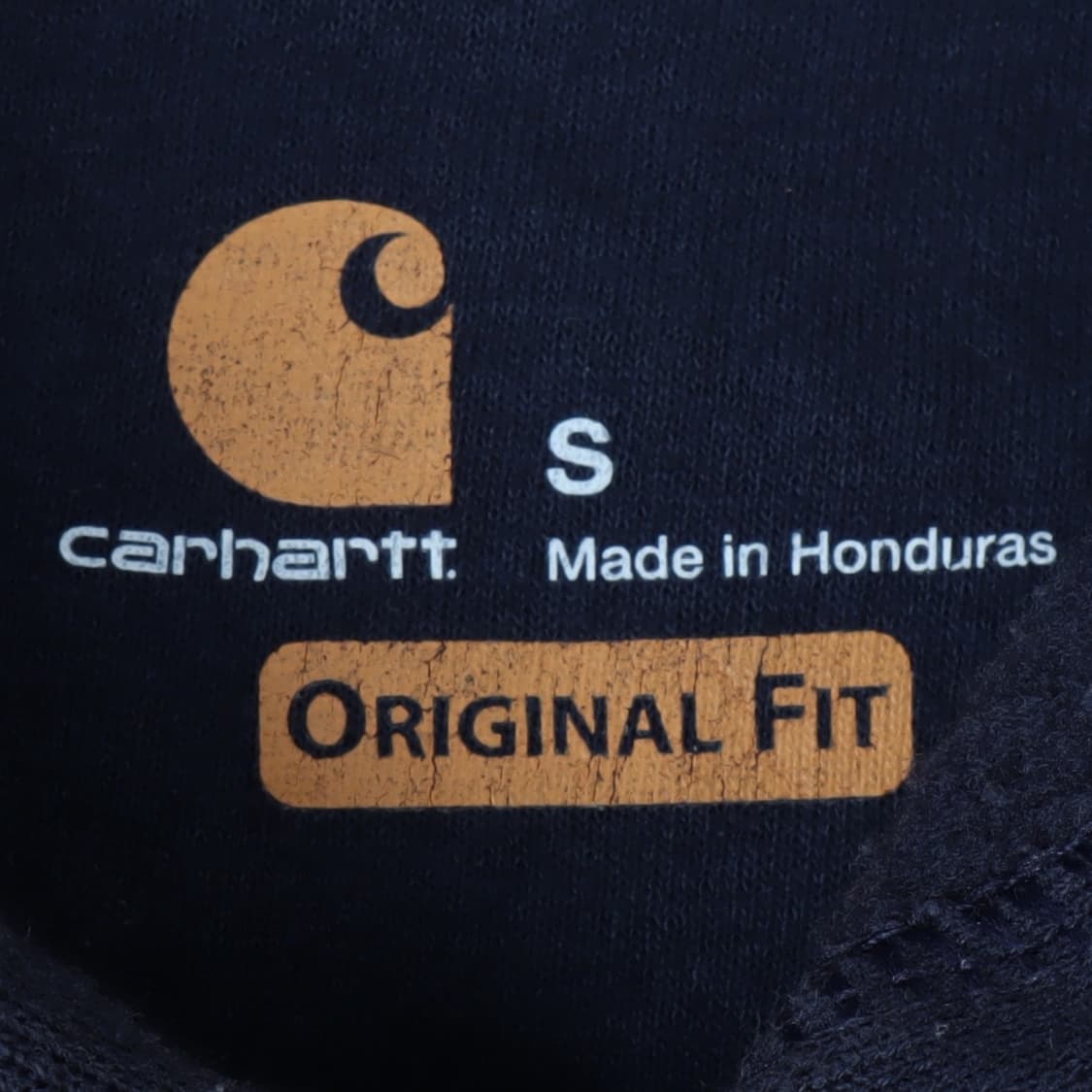 칼하트 k288 네이비 코튼 후드티 상품이미지8