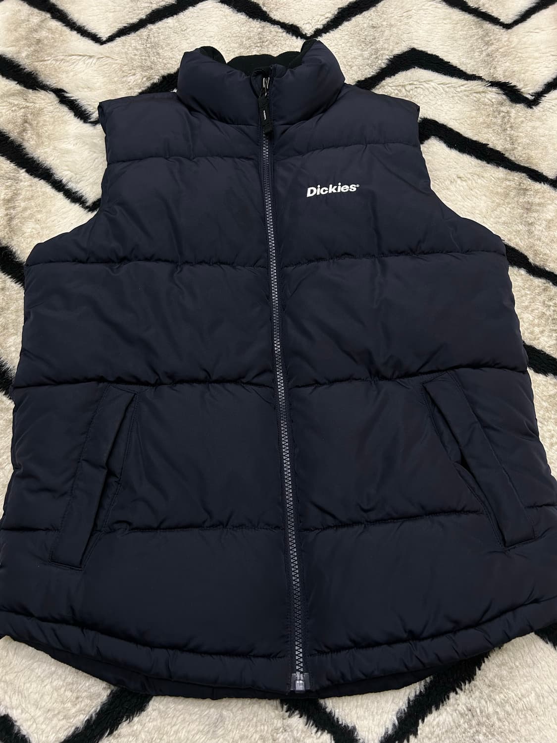 [S]디키즈 패딩조끼/네이비 상품이미지2