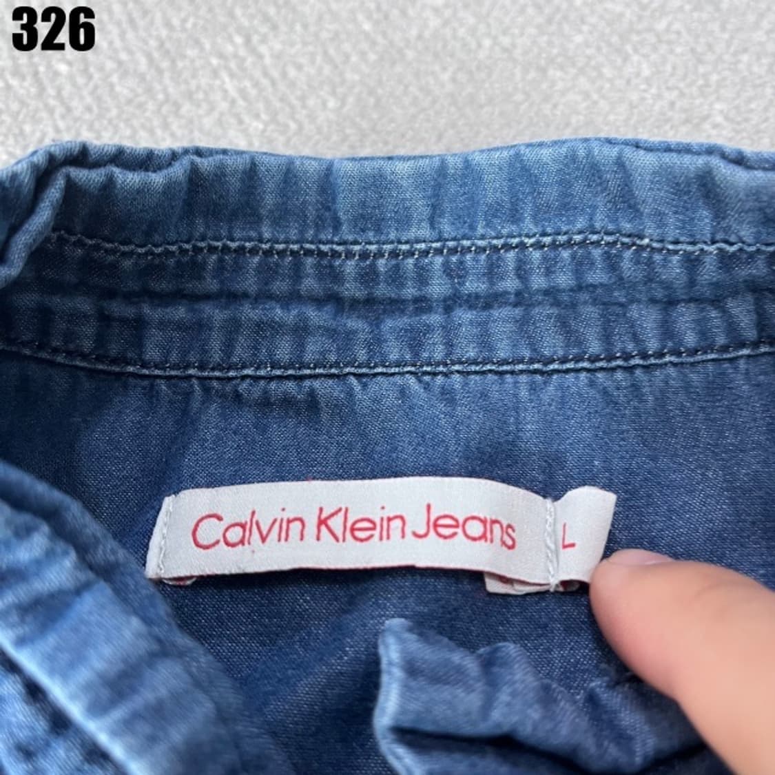 캘빈클라인 데님 셔츠  상품이미지2