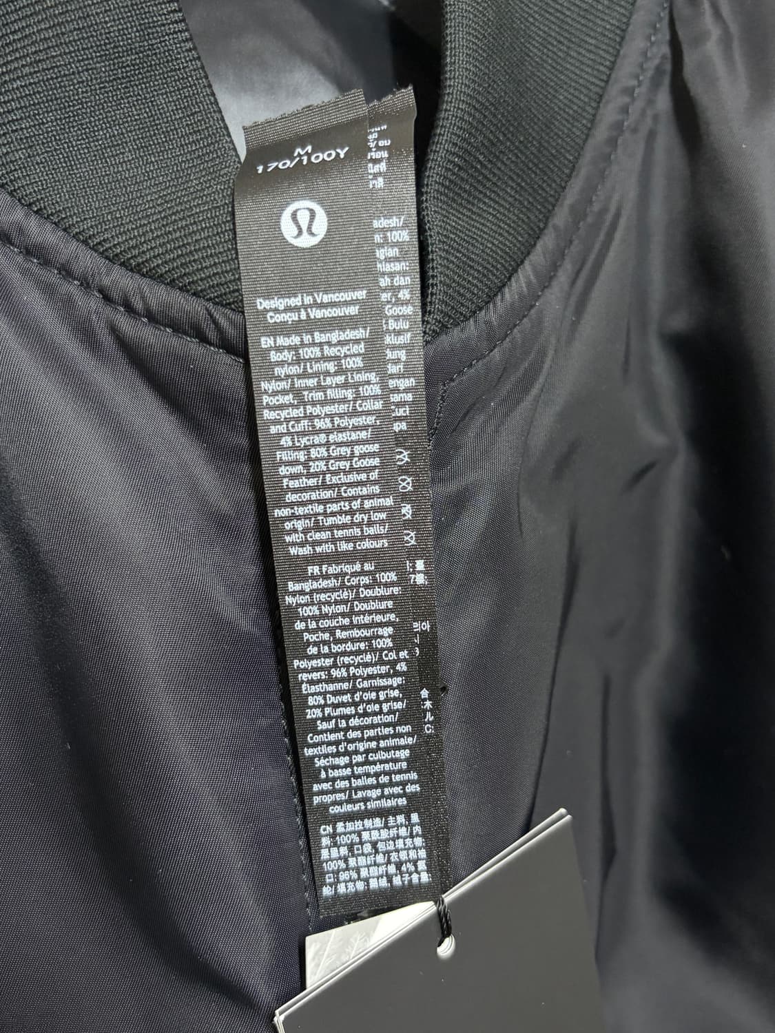 ( 룰루레몬 ) 리버서블 600 다운 필 보머 재킷 상품이미지9