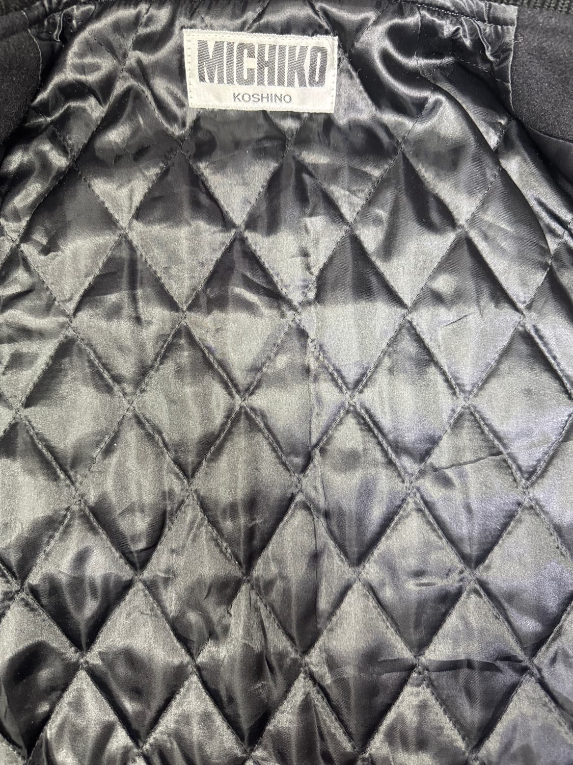 빈티지 미치코 코시노 런던 MICHIKO 바시티 스타디움 자켓 F 상품이미지5