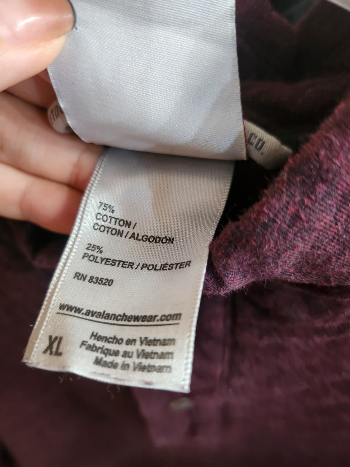 410) 아발란체 avalanche 긴팔티 상품이미지8