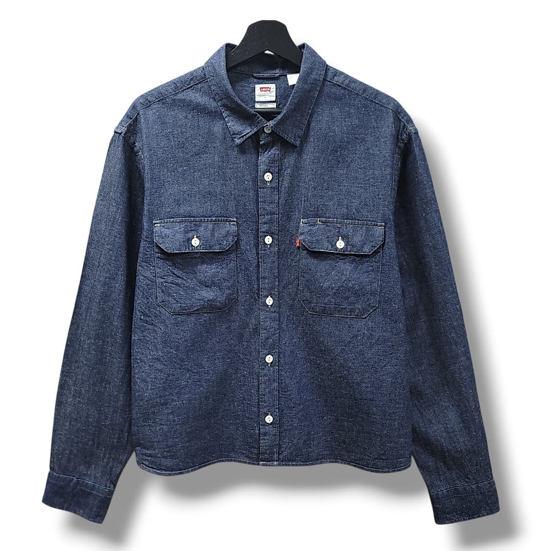 [L] 리바이스 진청 잭슨 워커 릴렉스 오버 데님 긴팔셔츠 상품이미지1