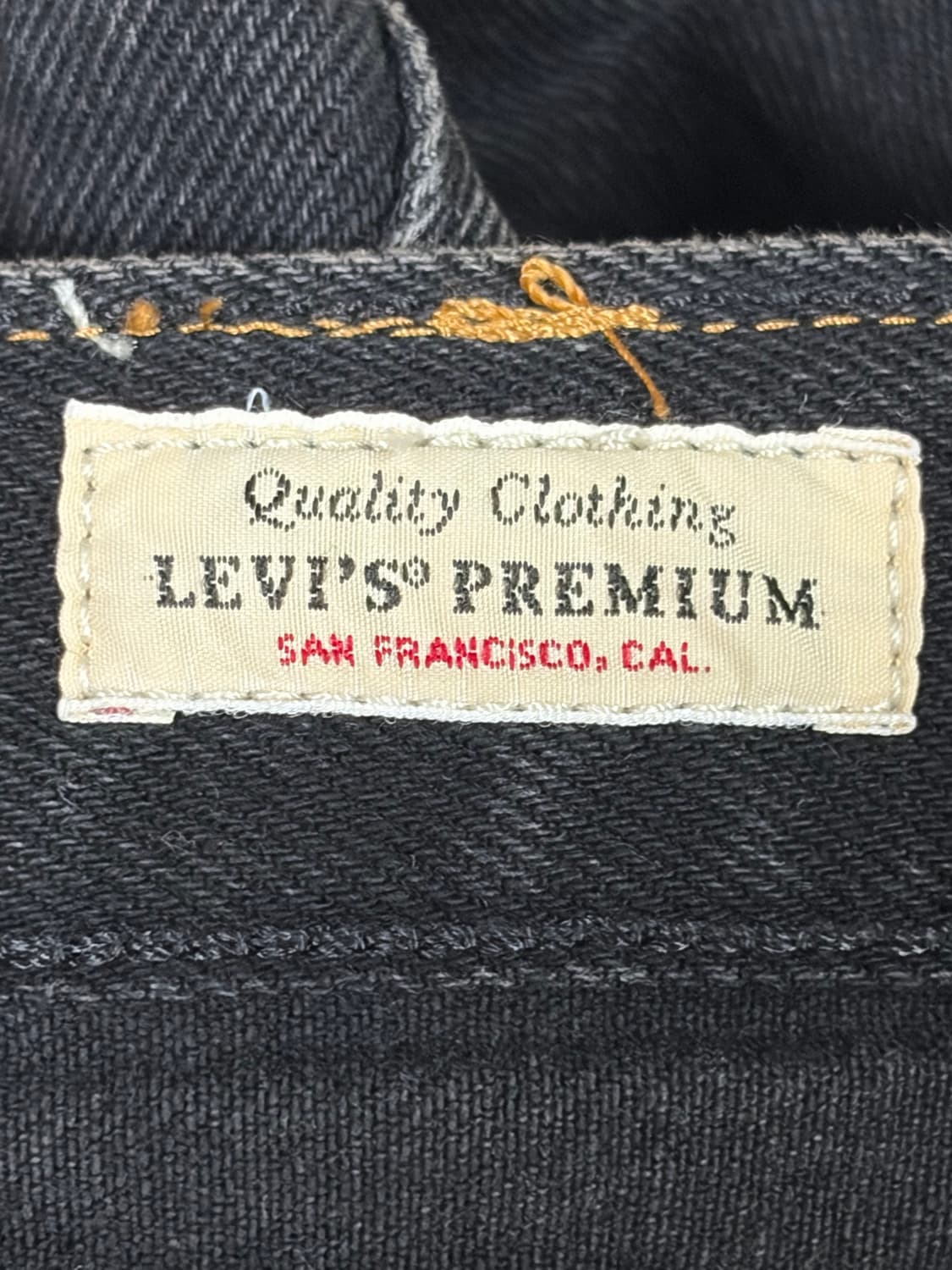 리바이스 517 블랙 프리미엄 33size 상품이미지5