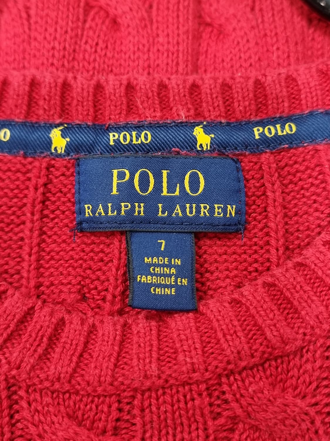 폴로랄프로렌 키즈 케이블 니트티 (C774 상품이미지3