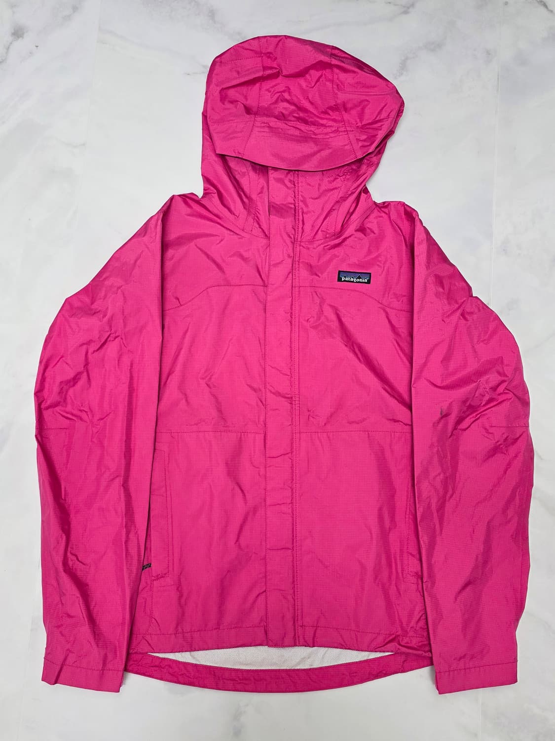 Patagonia 파타고니아 핫핑크 후드 윈드재킷 55 상품이미지4