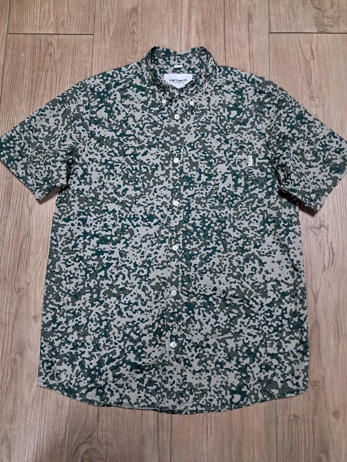 칼하트 여성 카모 셔츠 M 상품이미지3