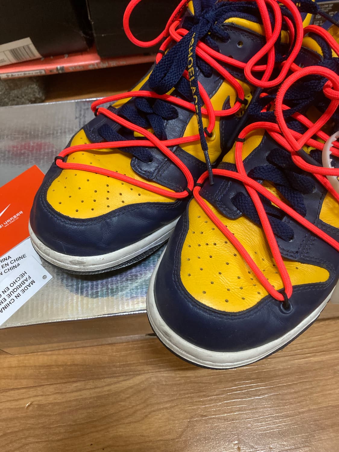 나이키x오프화이트 덩크 상품이미지2