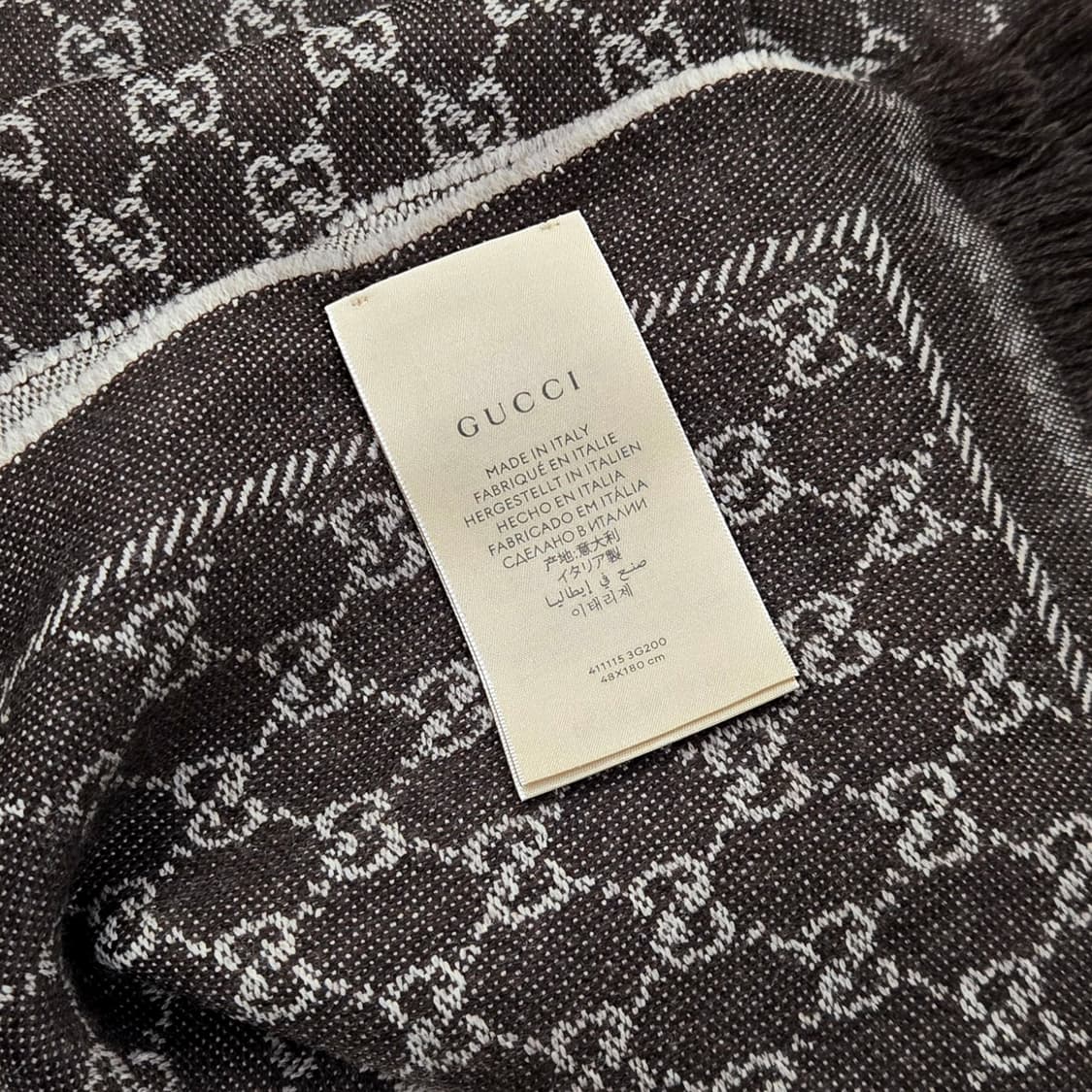 구찌 GG 자카드 머플러 목도리 상품이미지4