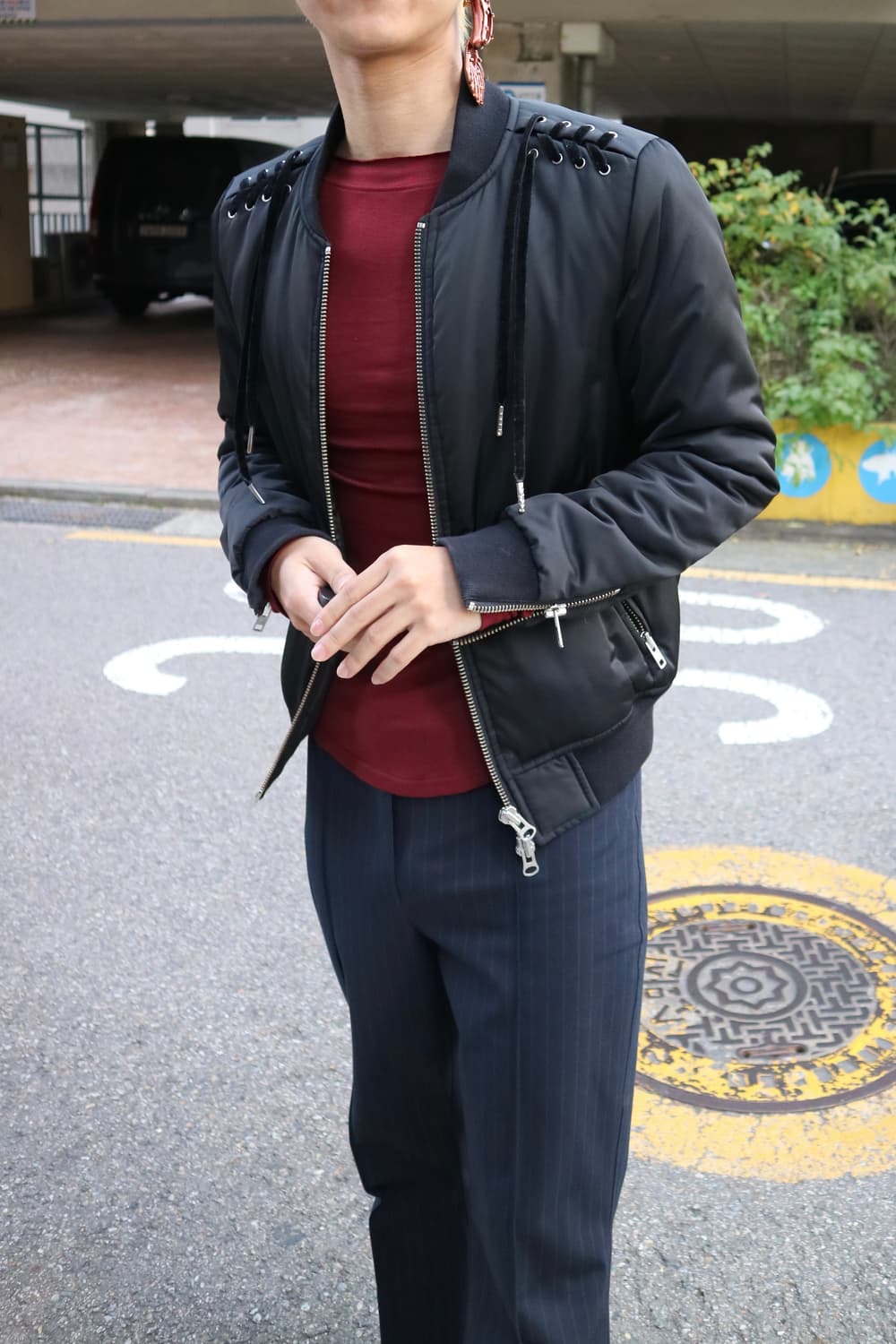 PAM&GELA bondage bomer jacket 상품이미지8