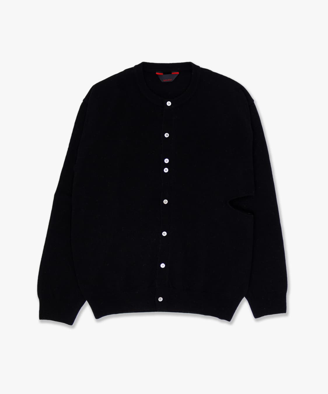 ORCHID ROUND CARDIGAN - BLACK 상품이미지1