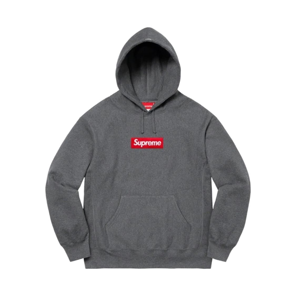 L) 슈프림 2021 박스로고 후드티 차콜 상품이미지1