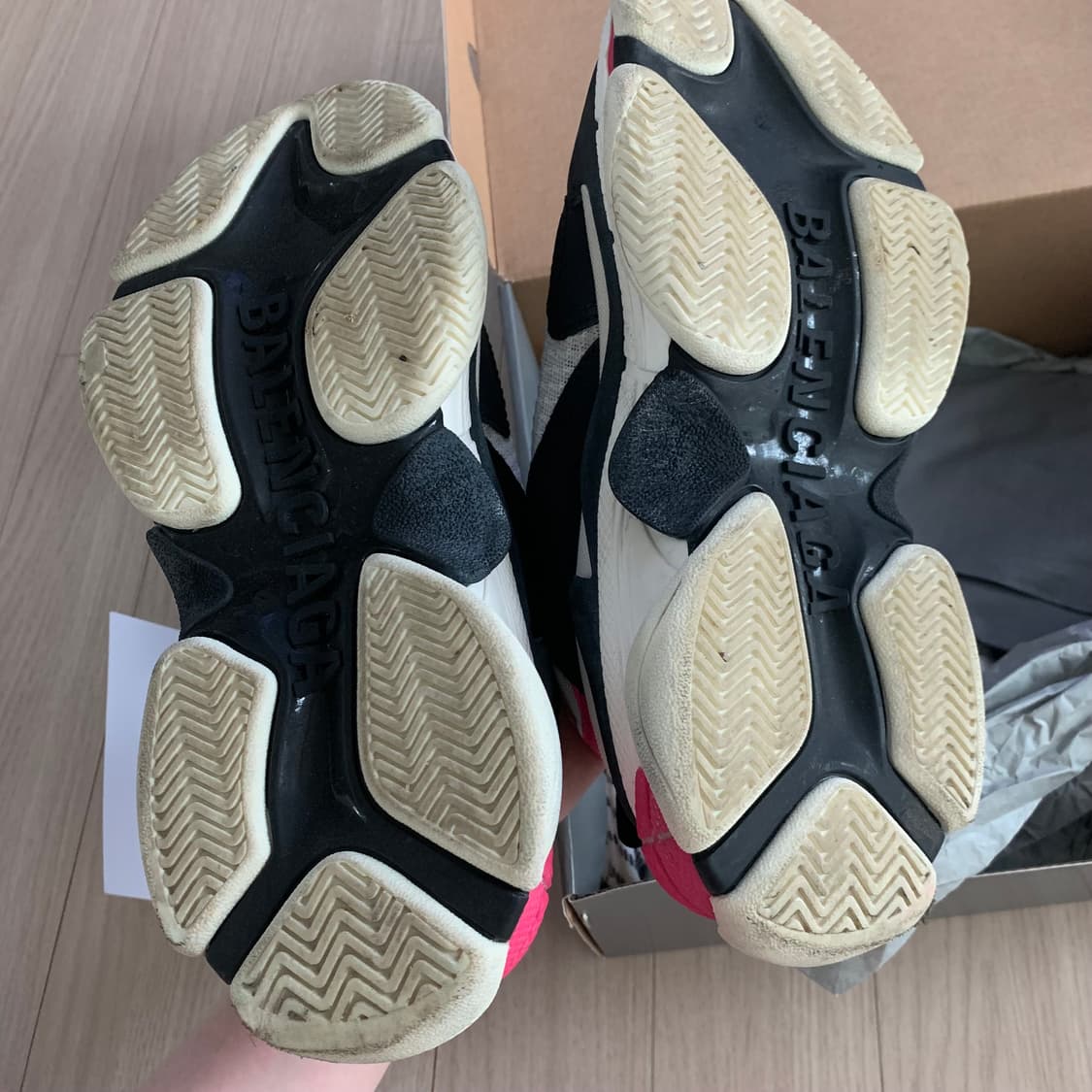 발렌시아가 트리플s 핑크 상품이미지5