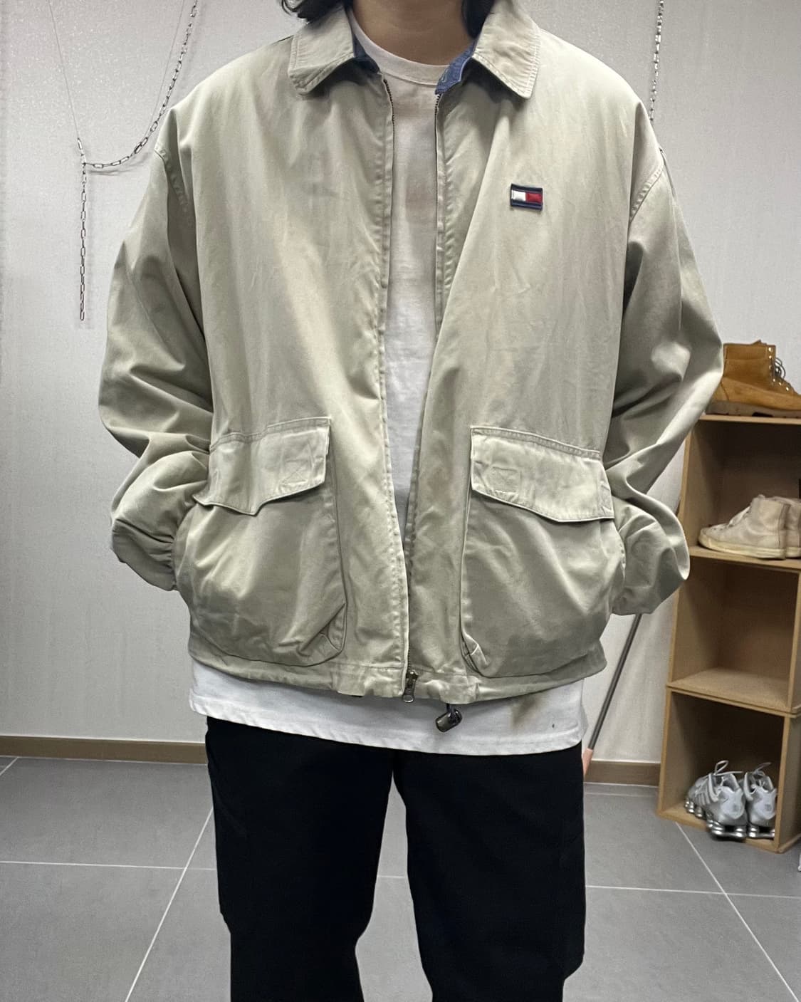 (2XL~3XL)90'S 타미힐피거 블루종-M2083 상품이미지10