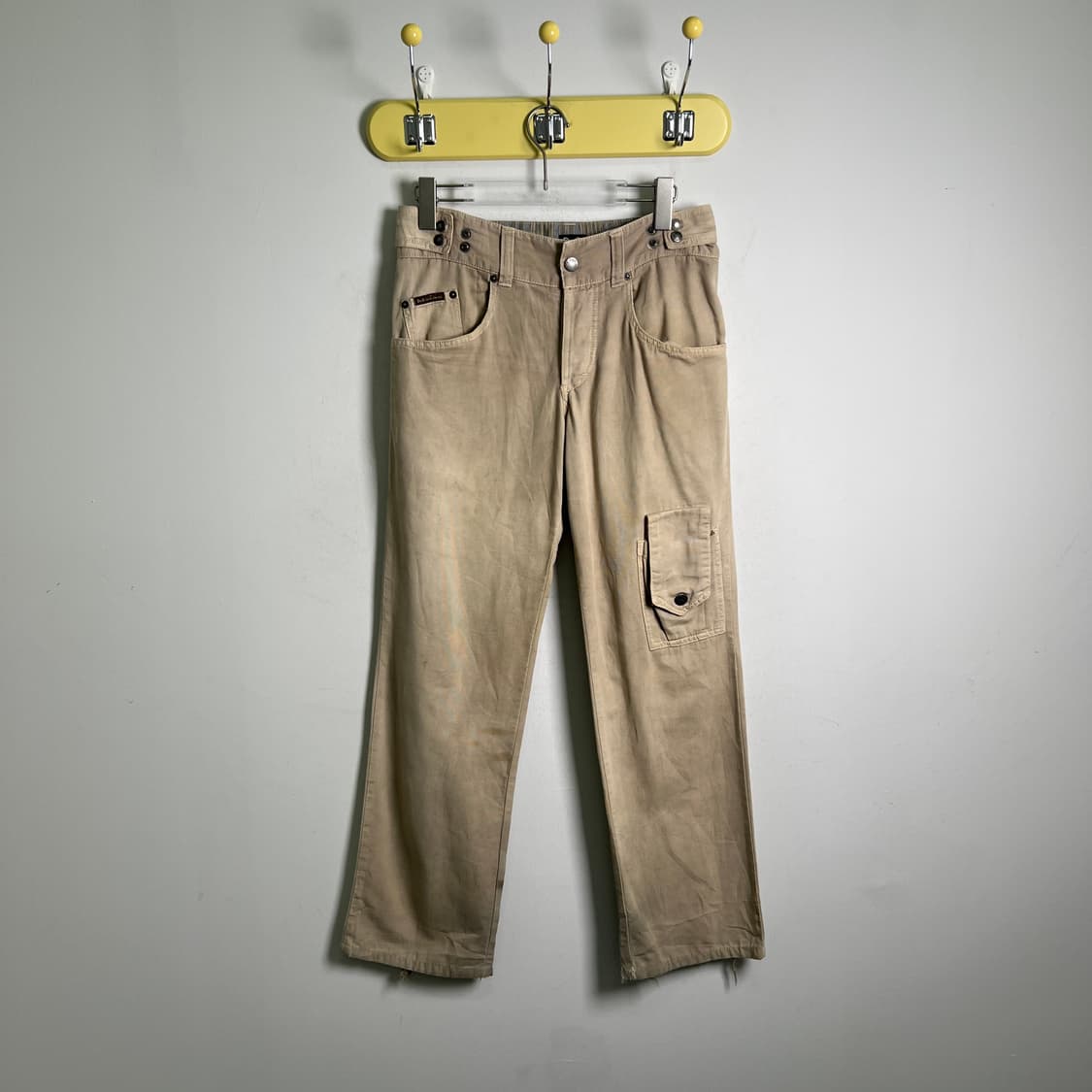 D&G 돌체앤가바나 베이지 코튼 카고 팬츠 29 상품이미지1