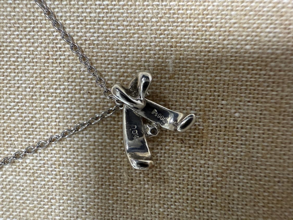 올드 셀린느 PT900 다이아 목걸이 상품이미지2