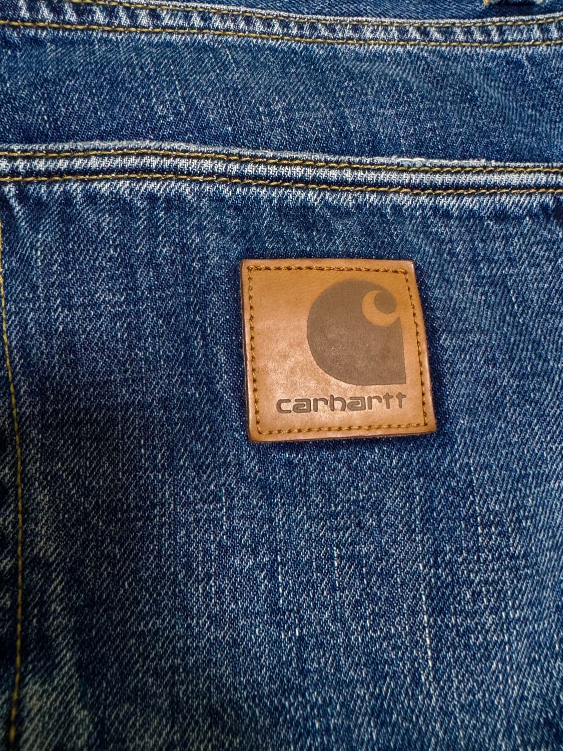 [32]칼하트wip 클론다이크 데님팬츠 상품이미지5