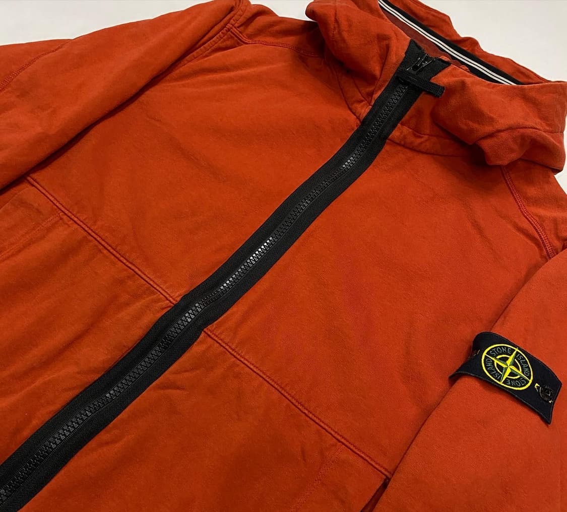 스톤아일랜드 파워오렌지 나일론 후드자켓 상품이미지2