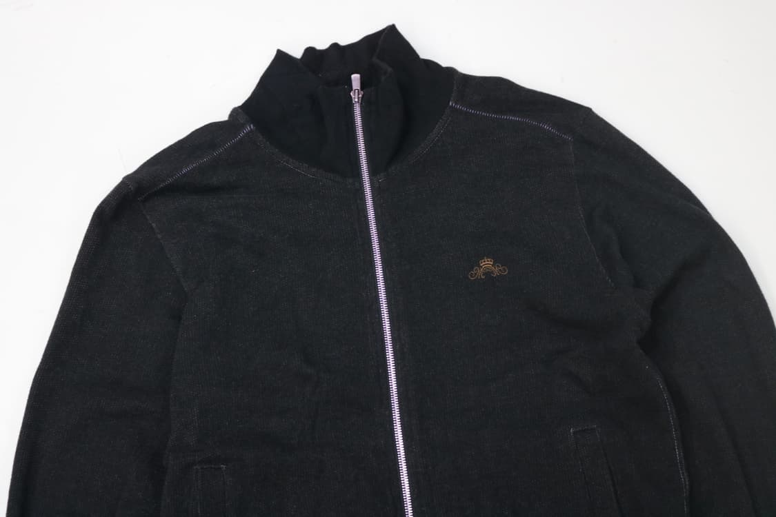 MEN'S MELROSE 맨즈 멜로즈 퍼플 스티치 크라운 자수 집업 상품이미지3