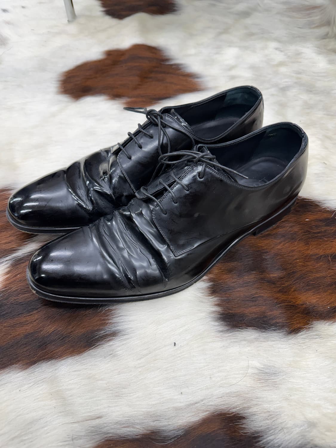 디올 옴므 크리스 반 아쉐기 더비슈즈 상품이미지2