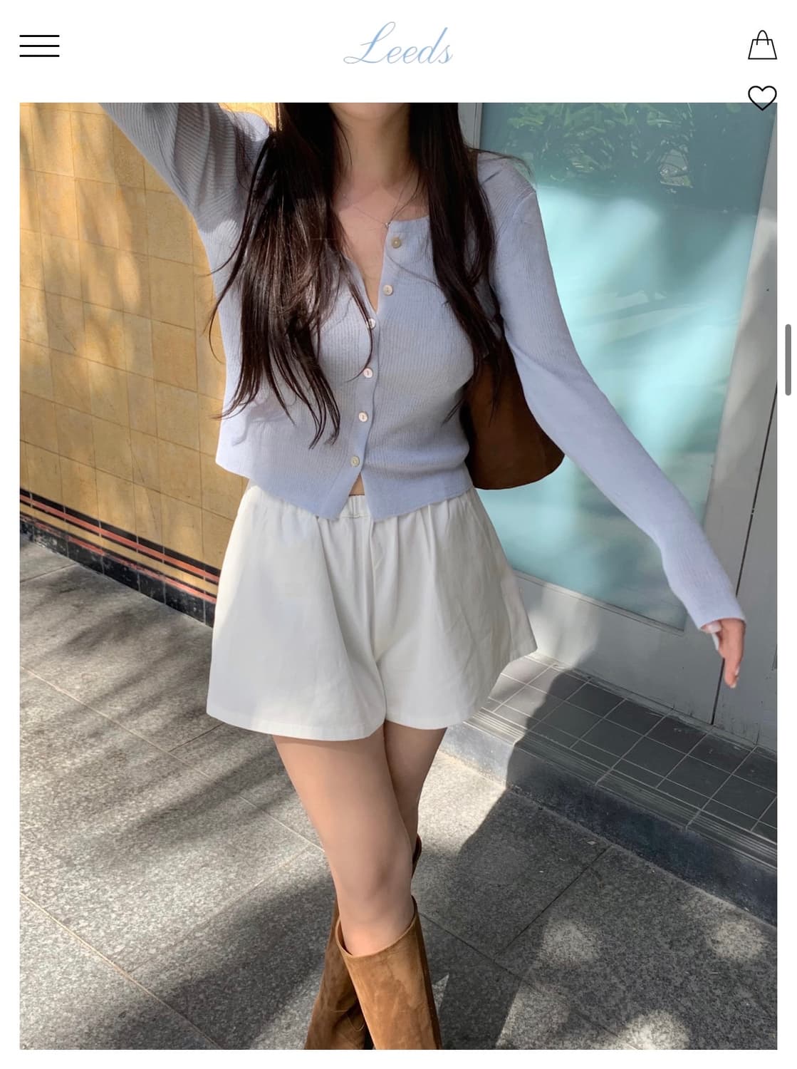 리즈 Leeds Vase slim cardigan (basic) 상품이미지8