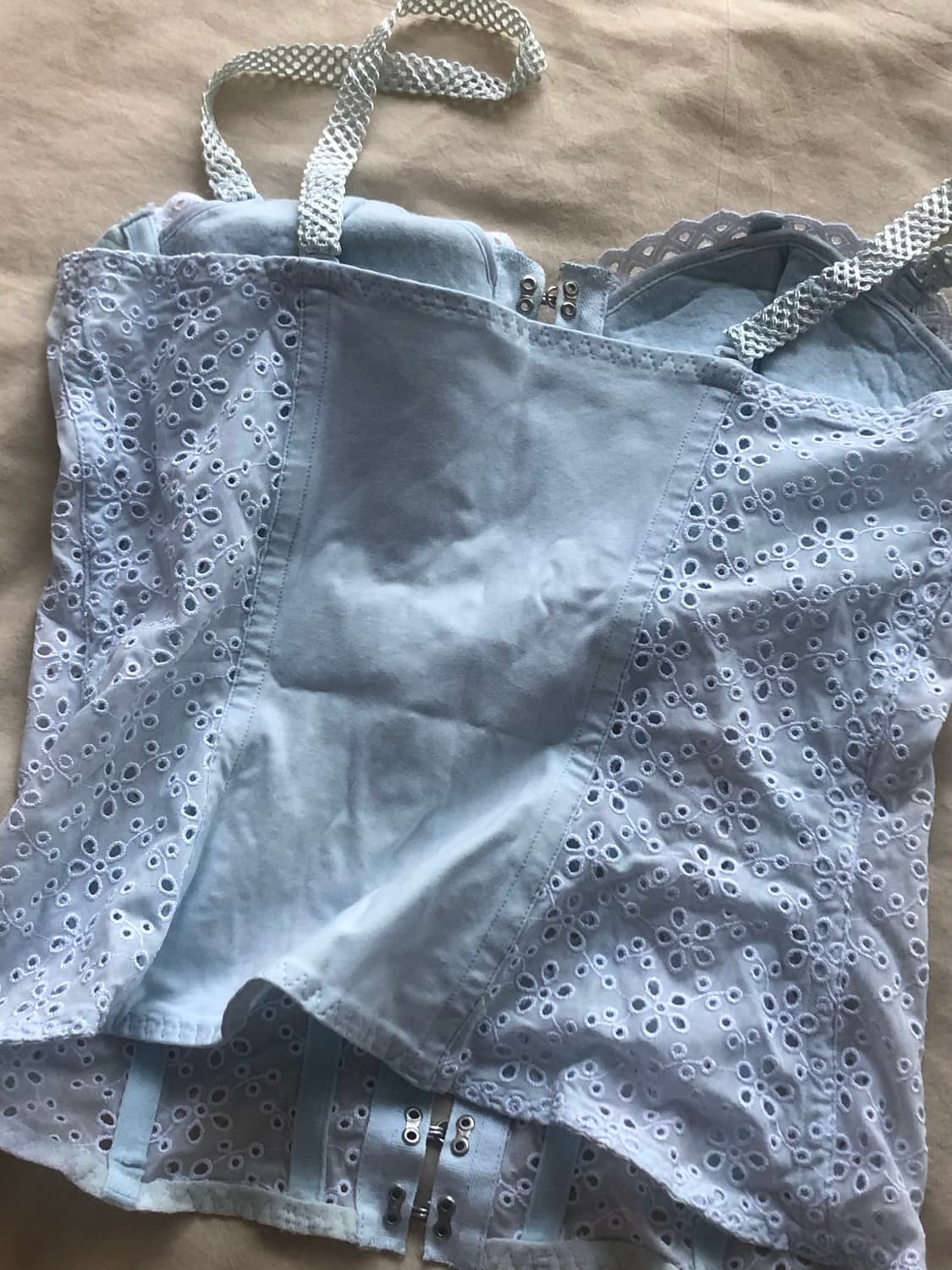 유럽 빈티지 레이어드 탑 코르셋 (나시) 상품이미지4